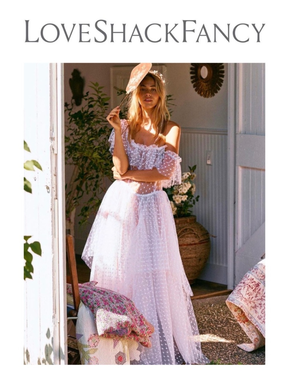 LoveShackFancy Noni Maxi Dress